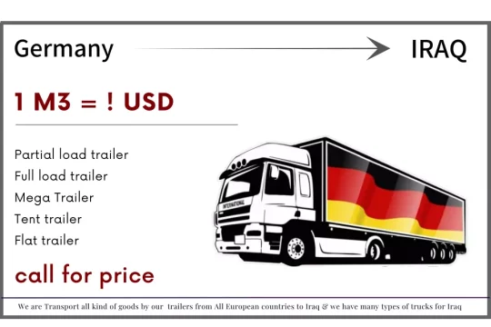 Transportation from Germany to Iraq